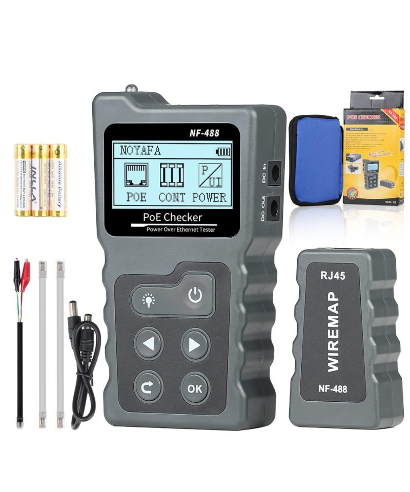 Probador de Red POE NF-488