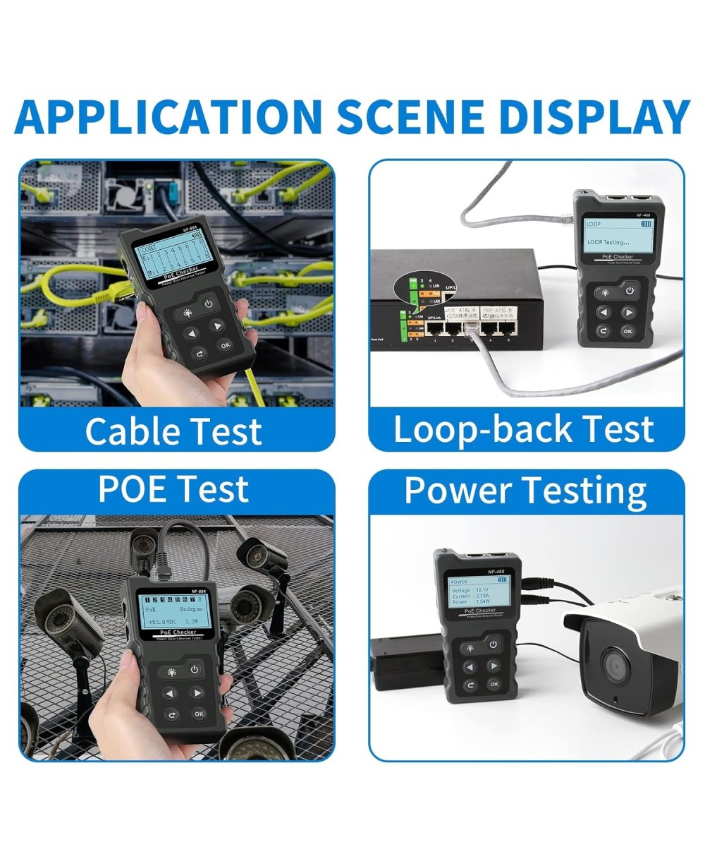 Probador de Red POE NF-488