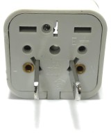 Adaptador de enchufe electrico europeo / asiatico a americano