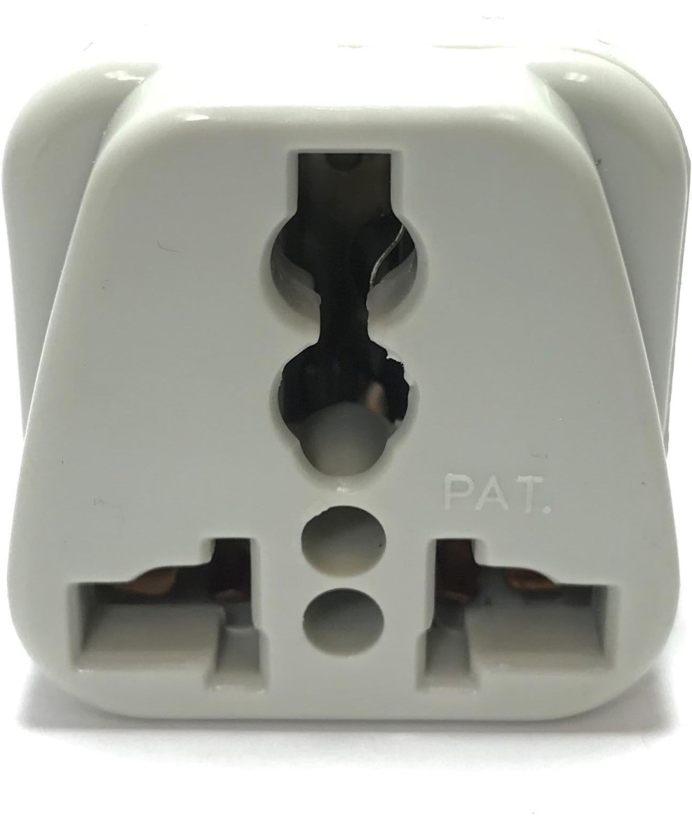 Adaptador de enchufe electrico europeo / asiatico a americano