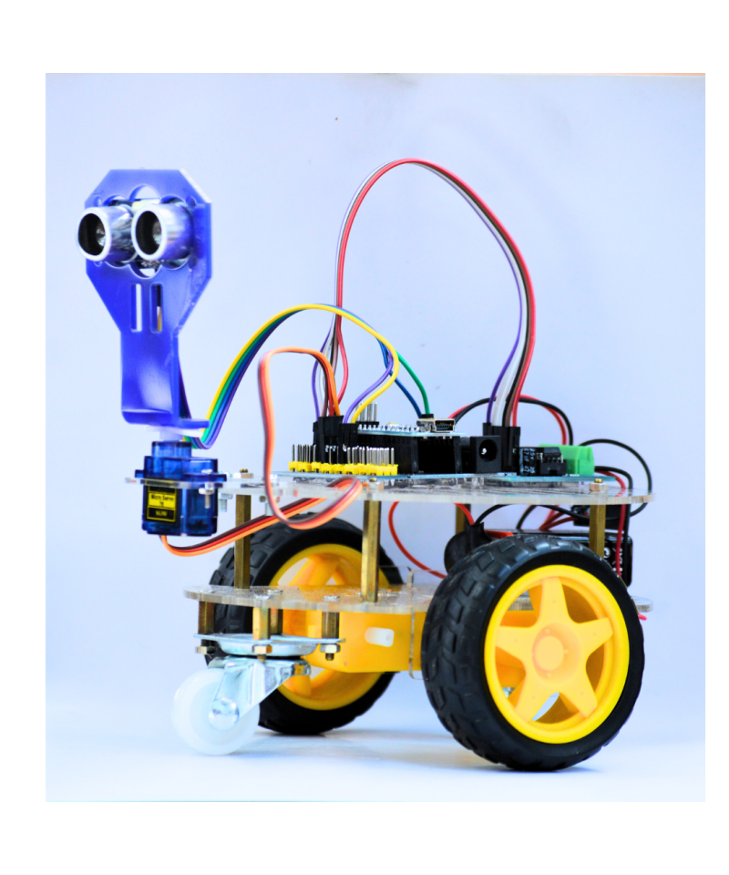 Carrito Redondo Evasor de Obstaculos