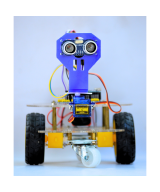 Carrito Redondo Evasor de Obstaculos