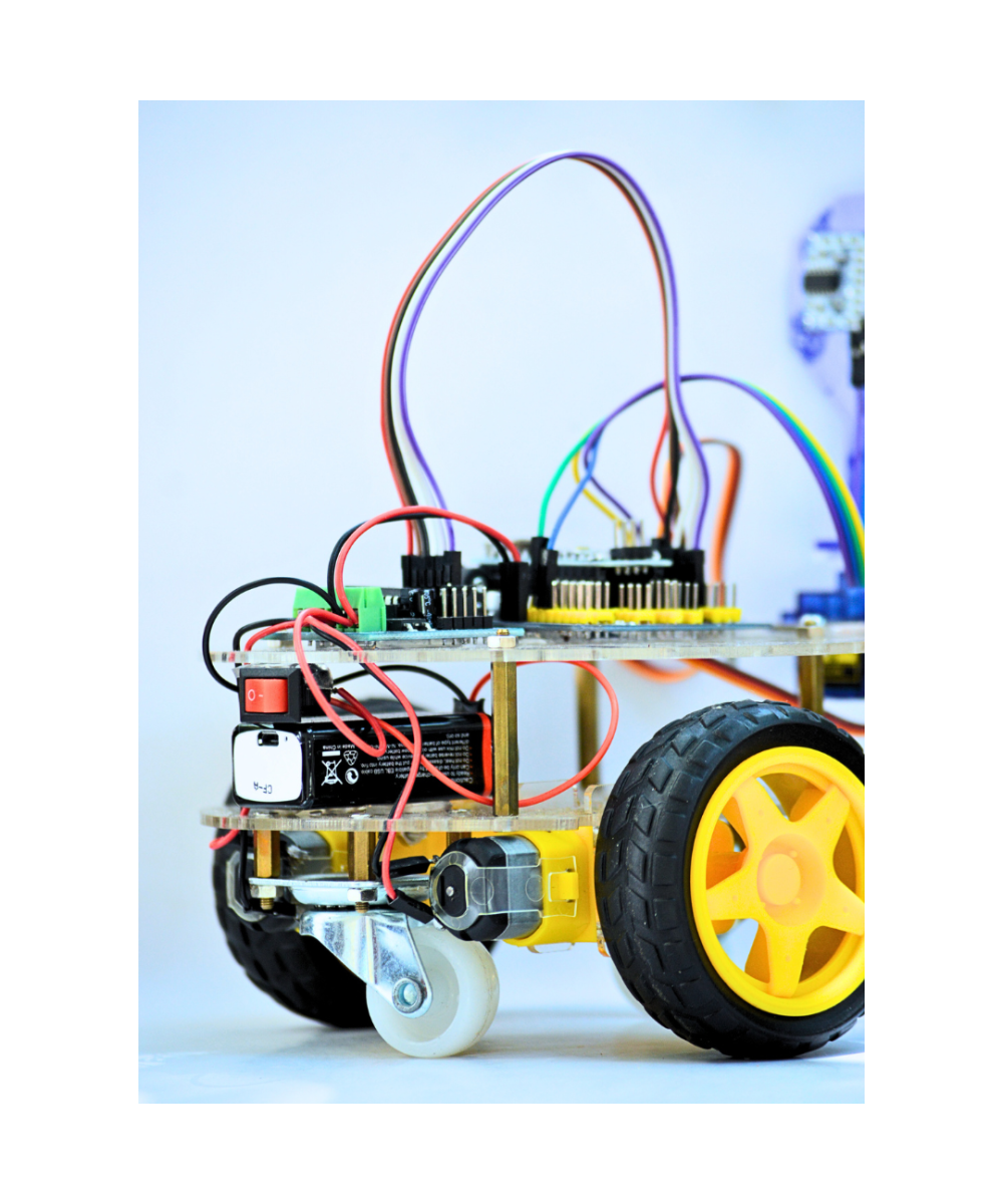 Carrito Redondo Evasor de Obstaculos