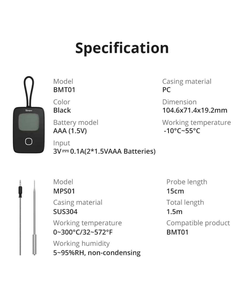 Termometro Inteligente SONOFF BMT01
