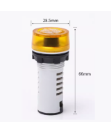 Buzzer Luz piloto intermitente 110V