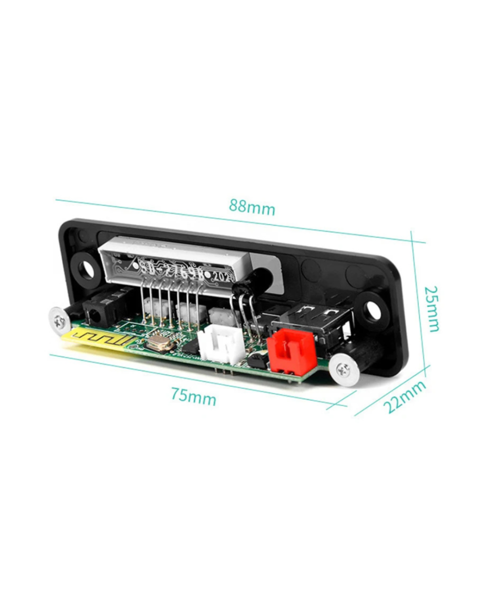 Modulo de radio bluetooth + control  5v