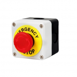 Boton de emergencia tipo hongo