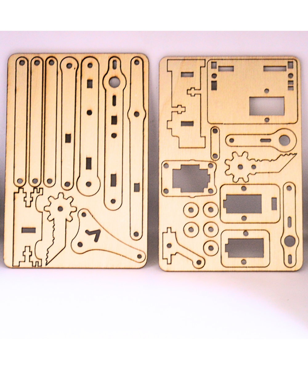 Brazo robotico con servomotor SG90 DIY