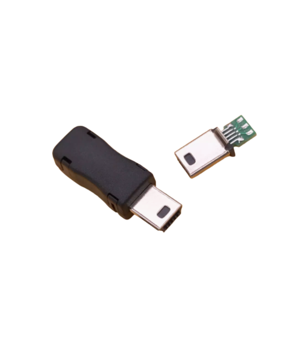Puerto mini USB con PCB