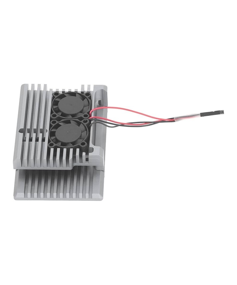 Contenedor metalico para raspberry pi 4 con dos ventiladoras