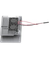 Contenedor metalico para raspberry pi 4 con dos ventiladoras