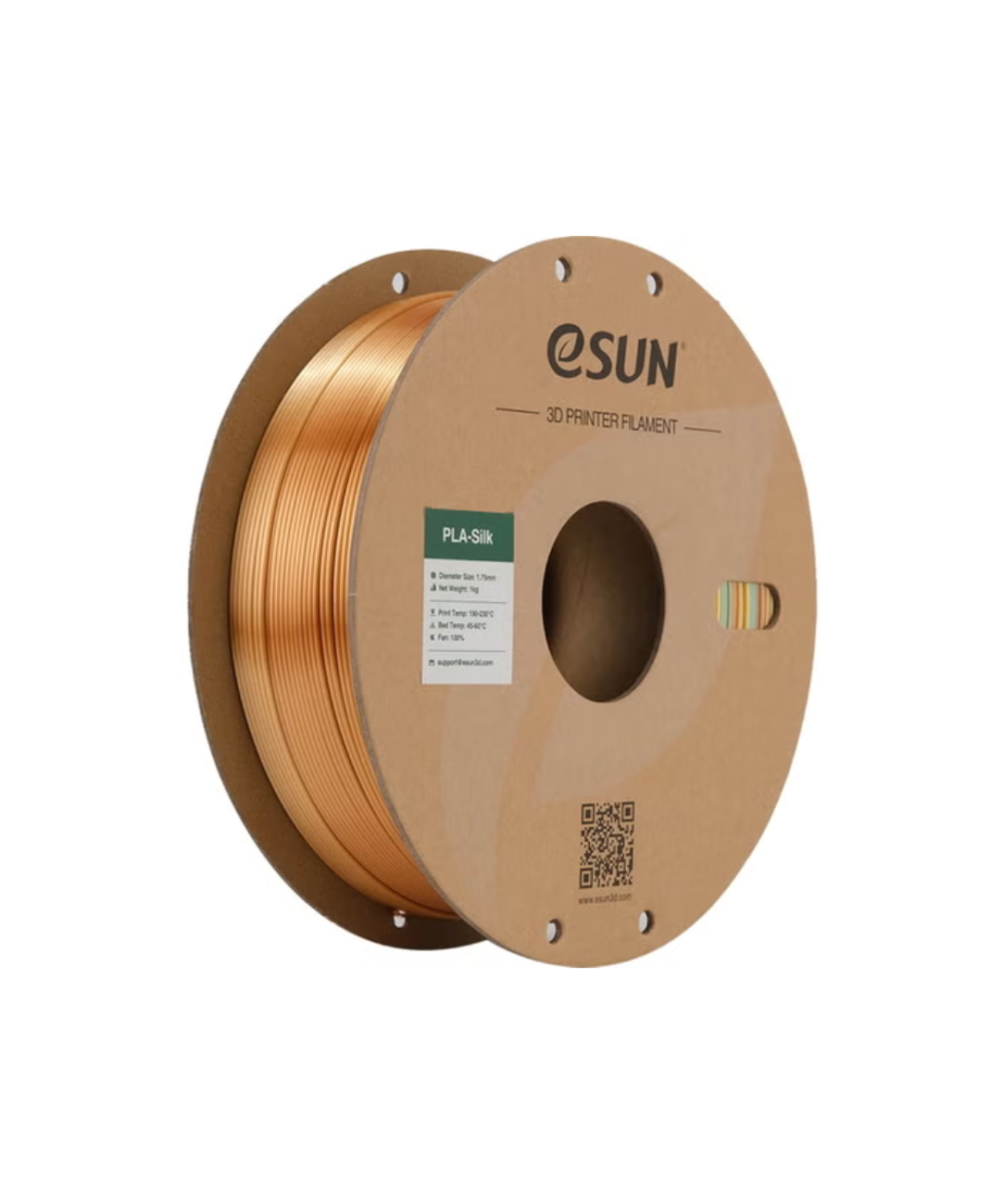 FILAMENTO PLA+ ESUN 1.75MM 1KG SILK ARCOIRIS