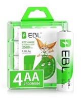 Baterias Recargables AA 2800mAh EBL (4U)