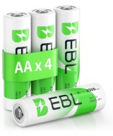 Baterias Recargables AA 2800mAh EBL (4U)