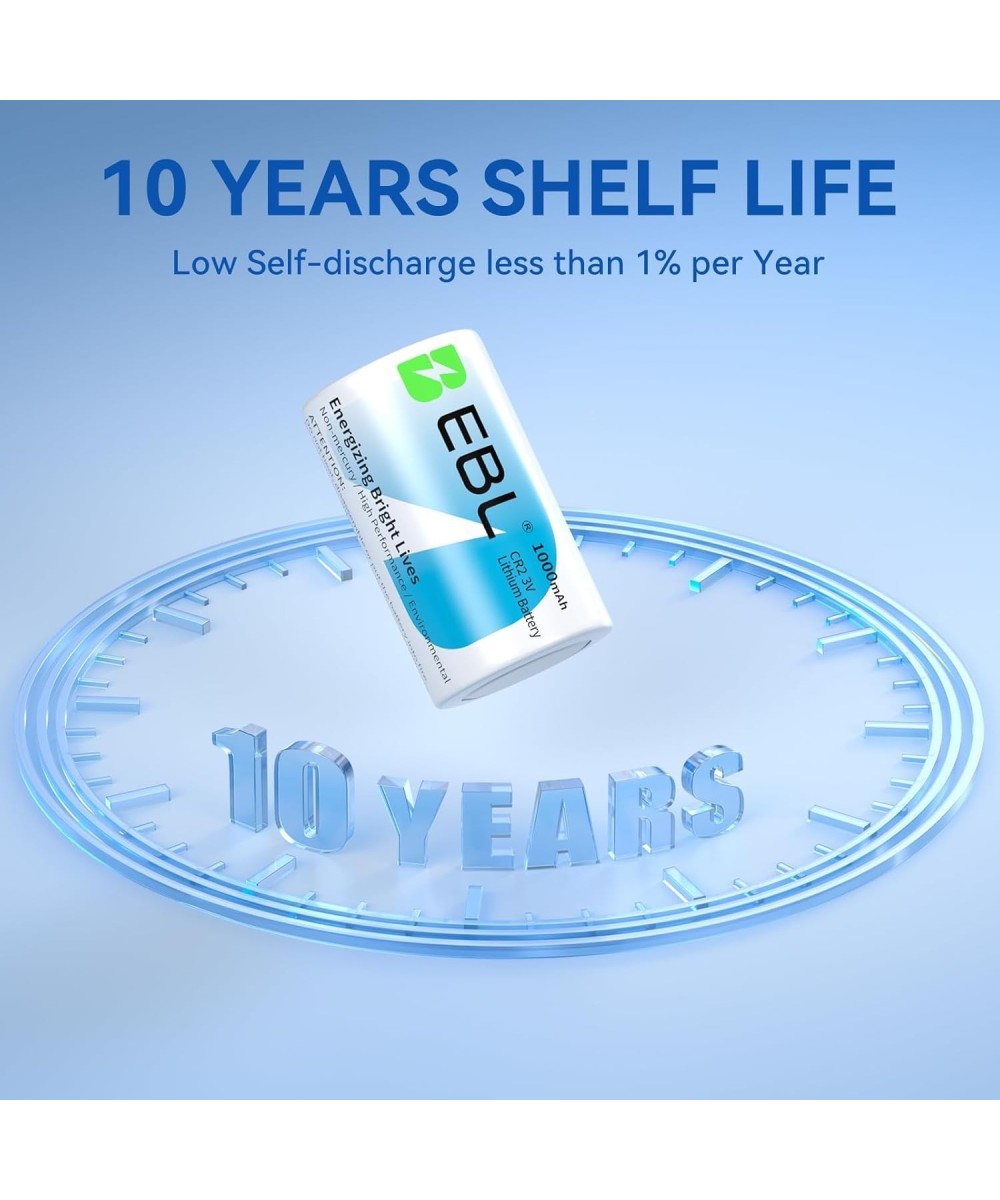Batería de litio no recargable EBL CR2 3V 1000mAh