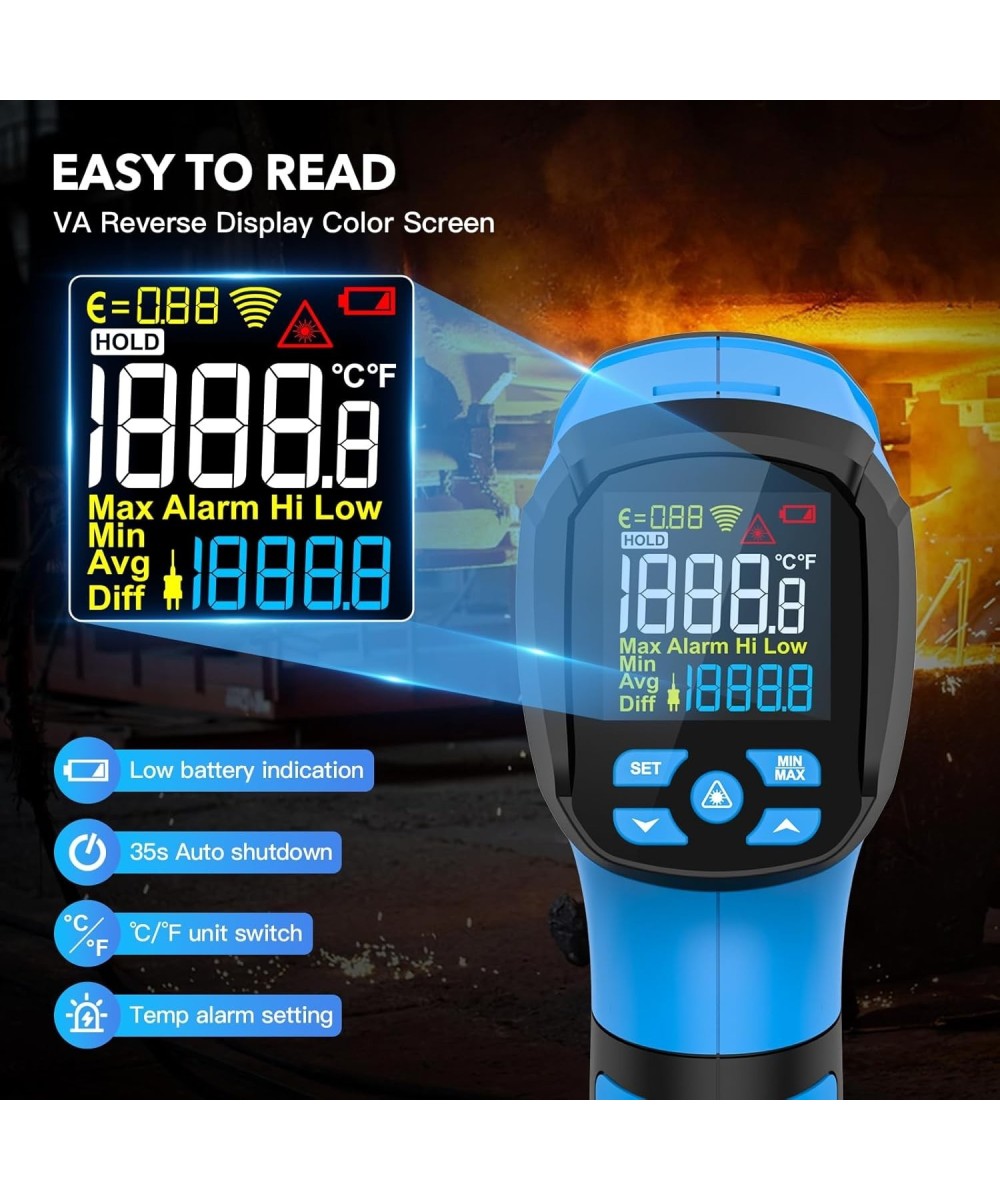 Pistola termica infrarrojo Termometro Industrial Mestek IR06A PRO