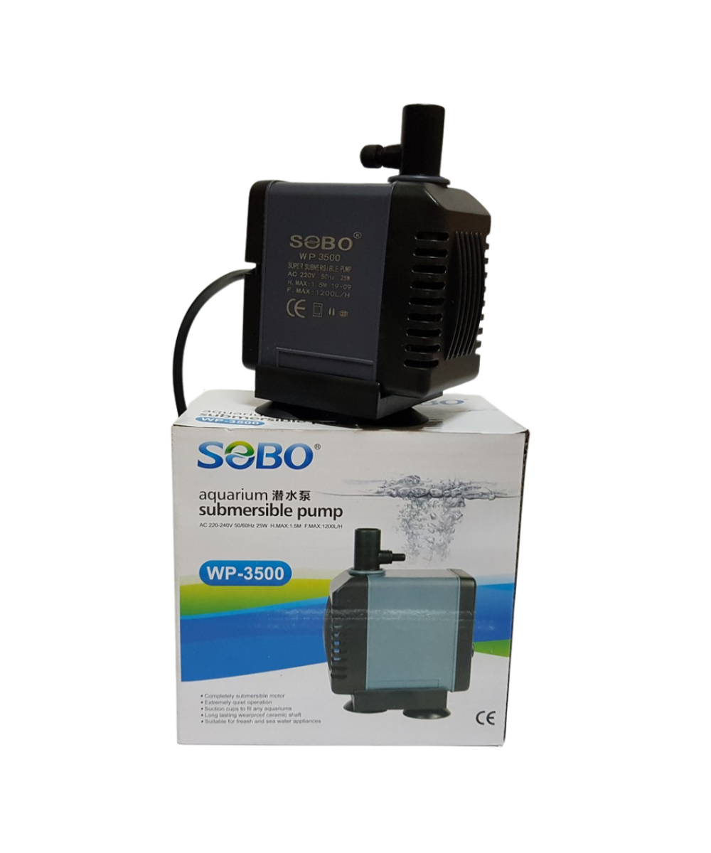 Bomba Sumergible SOBO 110V 60Hz WP3500 / WP4500 / WP5500