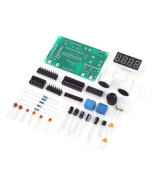 Kit electrónico DIY de medidor ultrasónico de distancia.