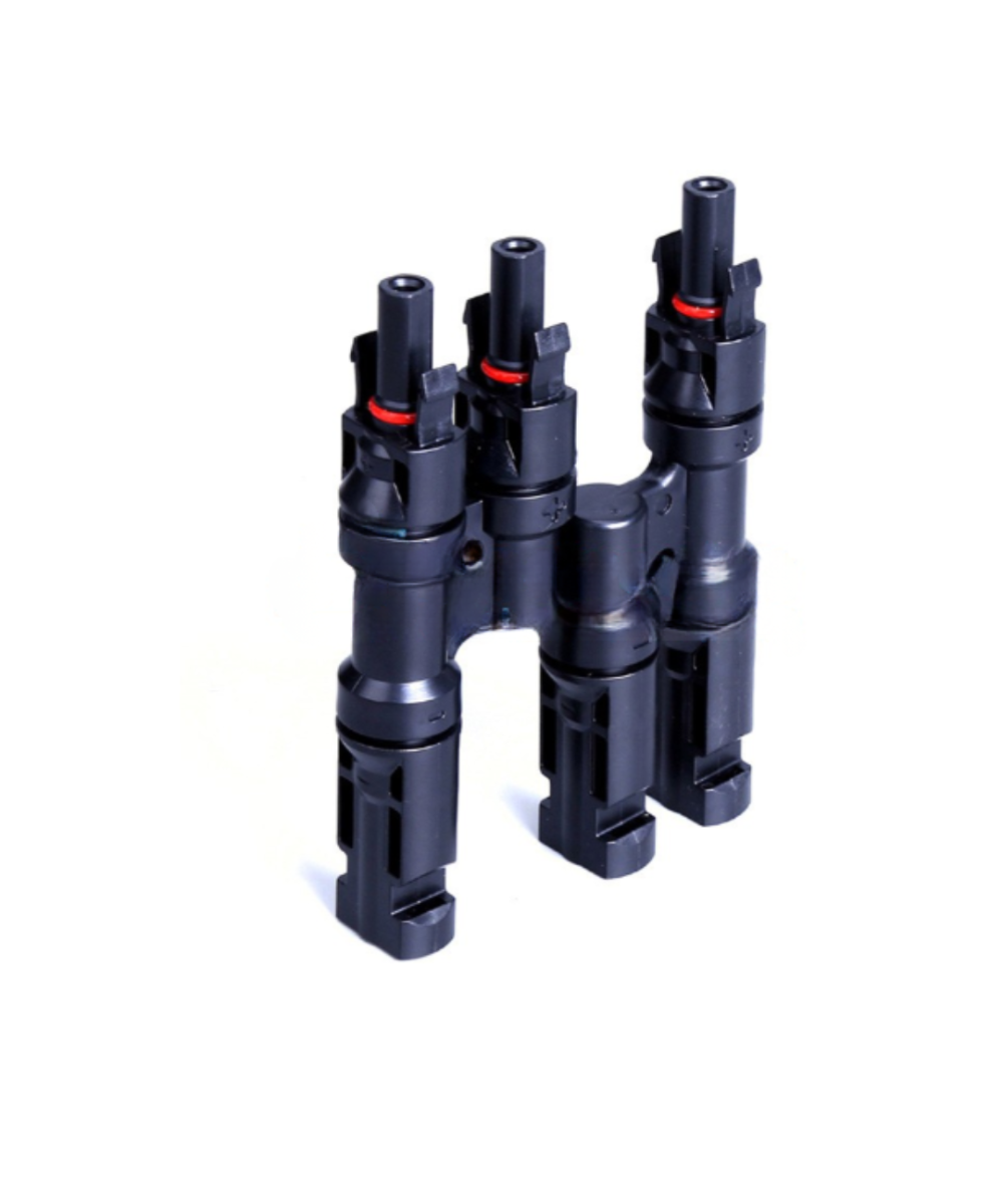 Conector para panel solar MC4-T 1 a 2 conexiones