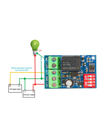 Interruptor de retardo con temporizador DC 12V