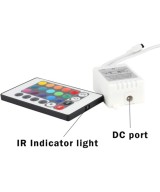 Control y driver para tira led RGB 12-24V
