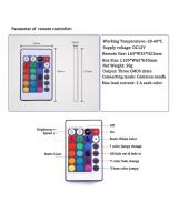 Control y driver para tira led RGB 12-24V