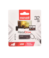 Memoria USB Maxell de 32 GB con carcasa metalica