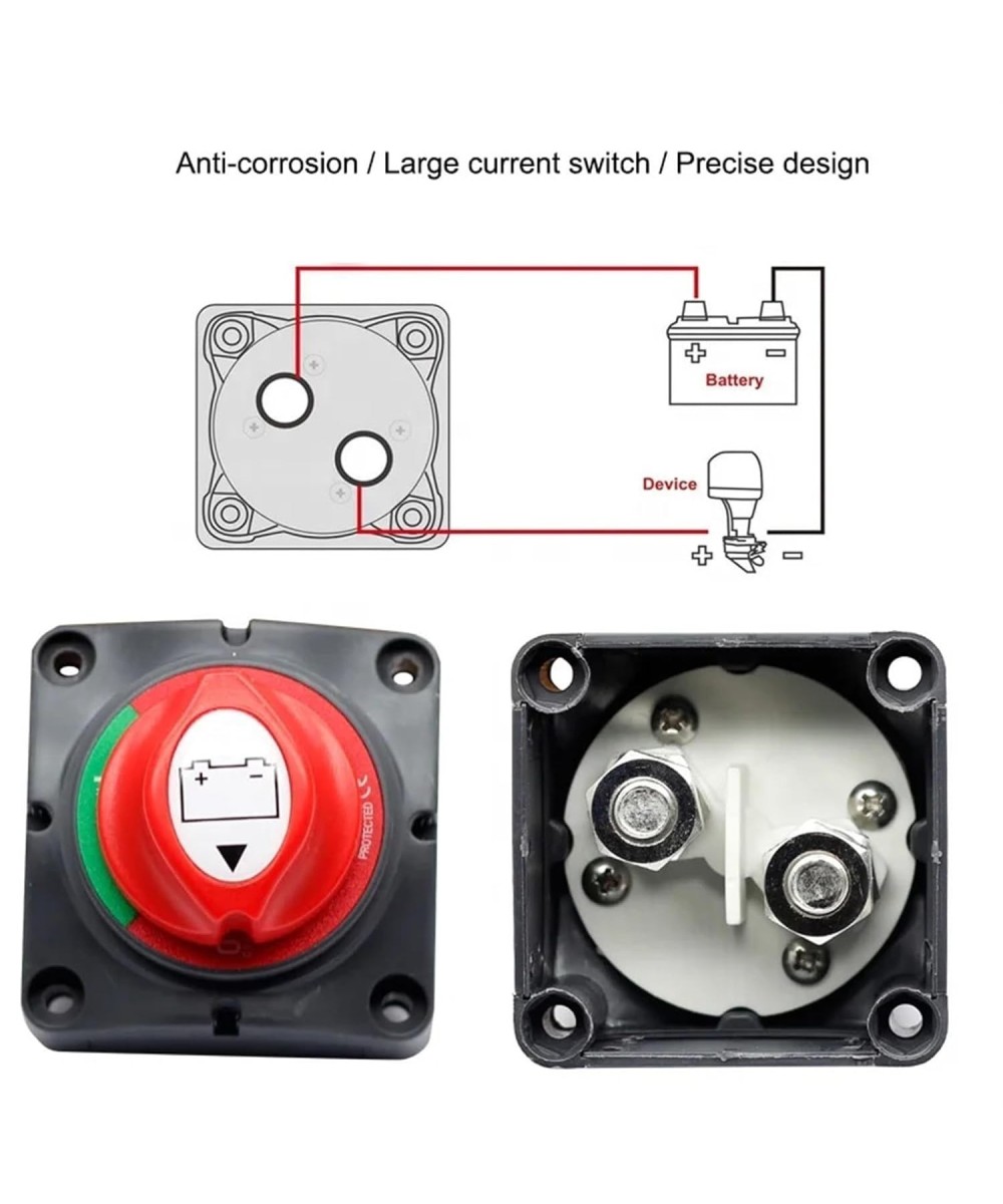 Interruptor selector de bateria 275A