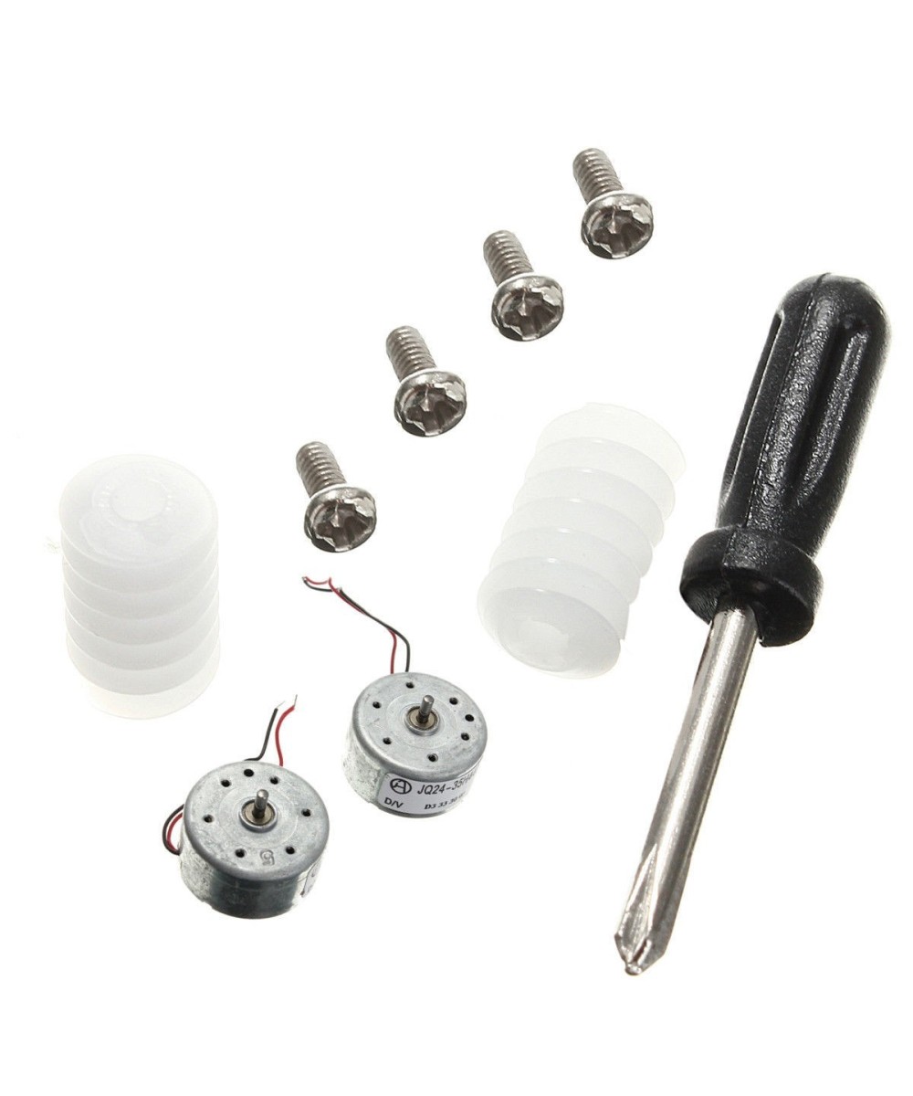 Par de motores y chassis para barco RC