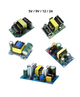 Mini fuentes de energía 220VAC a 5V / 9V / 12V / 24V