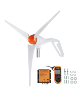 Generador de viento 500W 12V Aerogenerador 3 aspas VEVOR