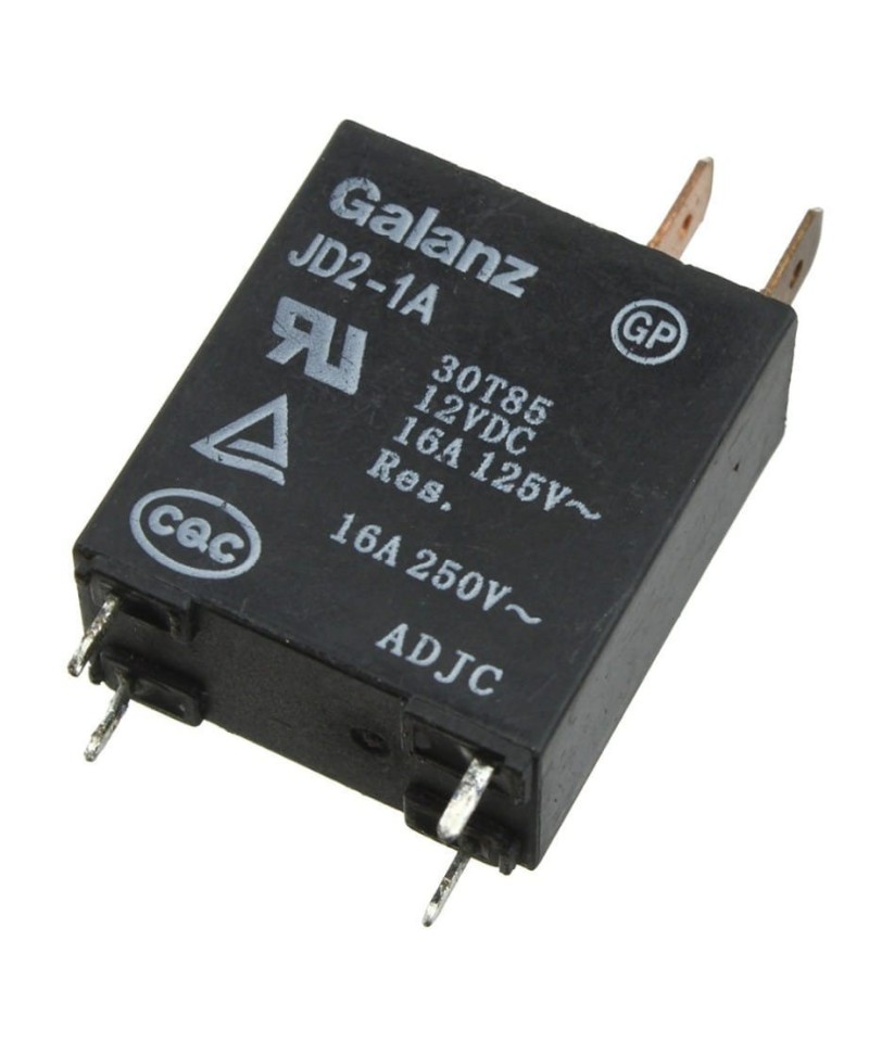 Rele Para Microondas JD2-1A 12V 16A 4 Pines Galanz