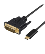 Adaptador de video USB-C a DVI-D 1.8M