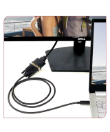 Adaptador de video USB-C a DVI-D 1.8M