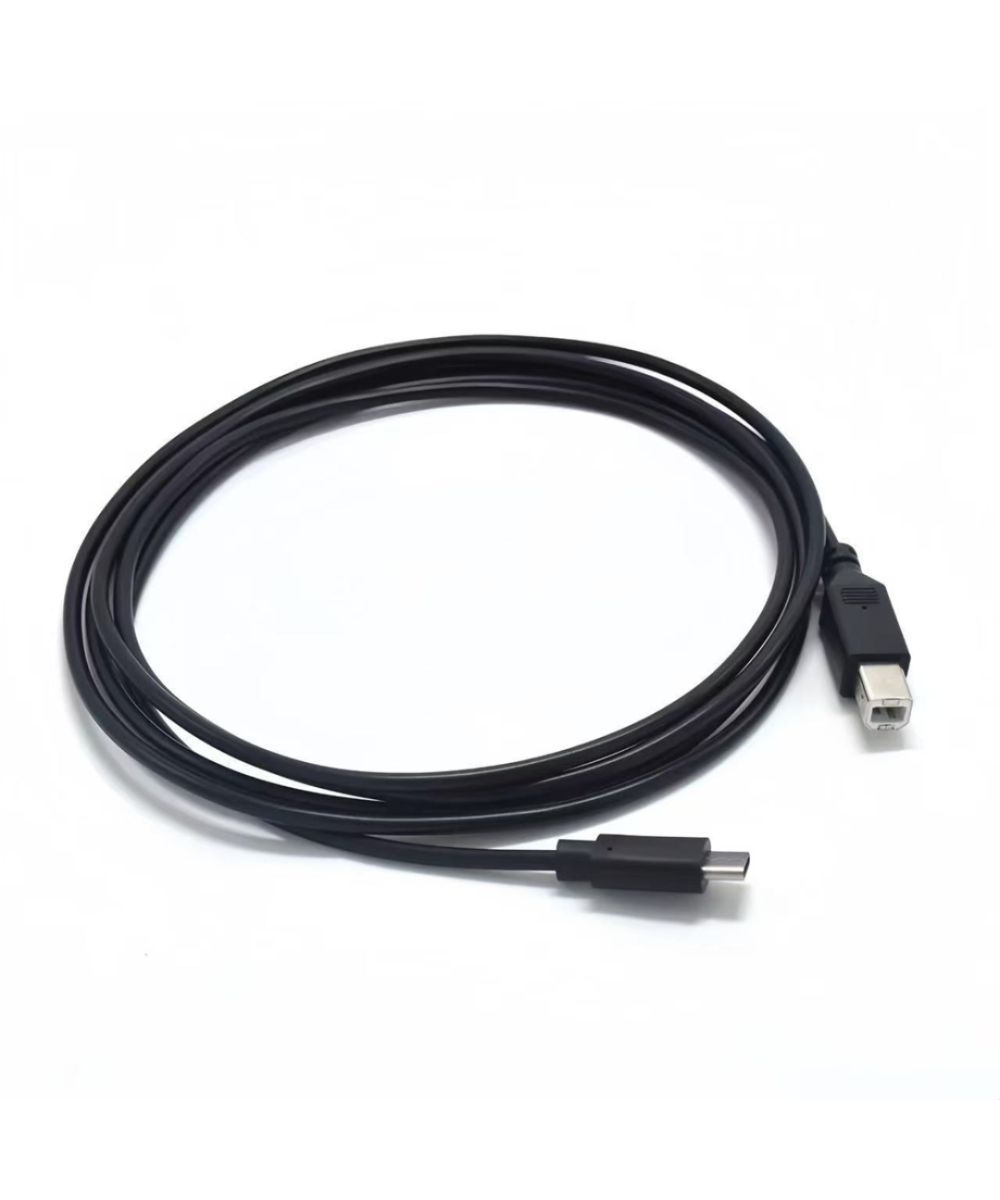 Cable de impresora USB-C a USB-B con interfaz MIDI 2M