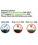 Adaptador para disco duro NGFF M.2 SATA SSD a USB 3.1 Tipo C, USB 3.0 a M.2 NGFF