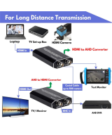 Convertidor reductor de 4K a 1080 HDMI a 2BNC Y de BNC a HDMI/BNC