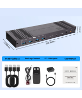 Conmutador KVM 8K Display DP HDMI 2x2