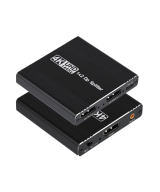 Separador de video Display Port 1 entrada a 2 salidas 4K 120Hz, compatible con MST y SST