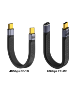 Cable USB c 13.5cm CC-1B y CC-MF 40gbps
