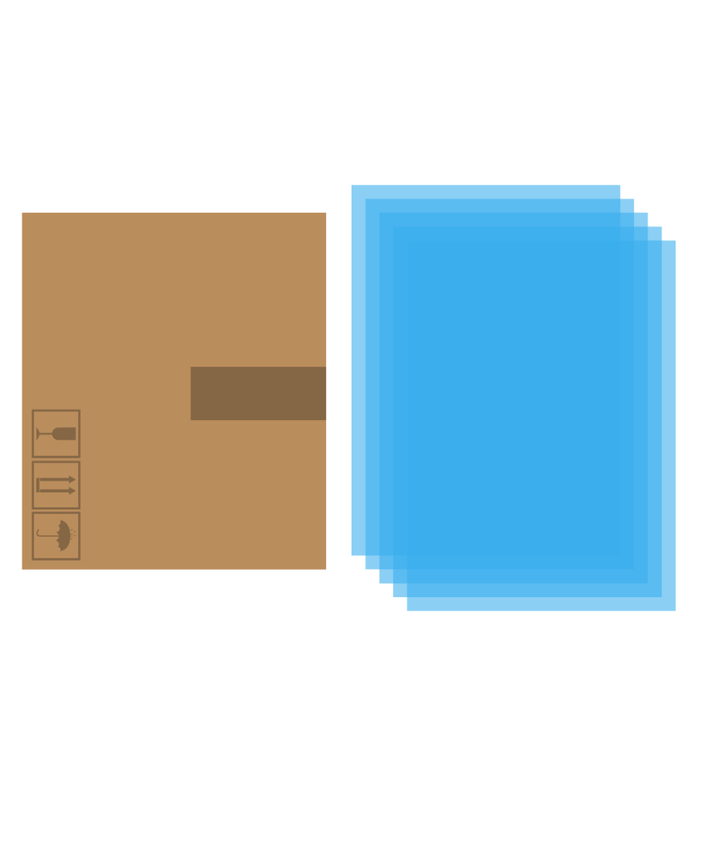 Hojas Laminadas con Pelicula FEP/NFEP para Impresora 3D de Resina ANYCUBIC M5 210 x 300mm