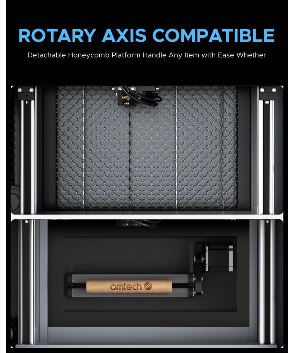 Grabadora Laser K40+ Con Rotary 45W