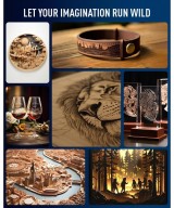 Grabadora Laser K40+ Con Rotary 45W