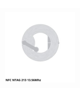 Pegatina redonda NFC NTAG 213-216 13.56Mhz, Regrabable144B - 888B