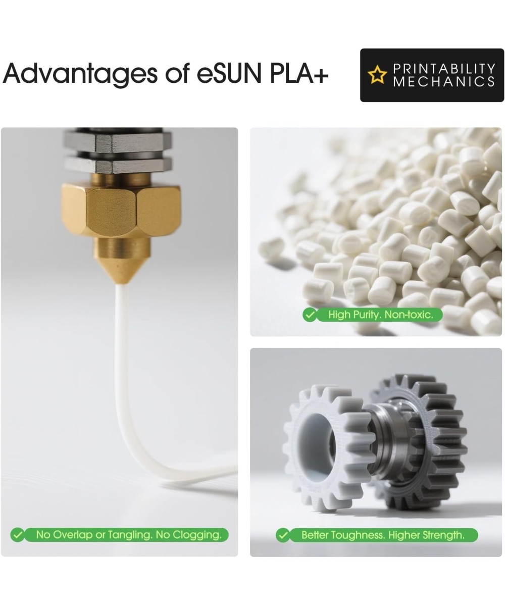 FILAMENTO PLA+ ESUN 1.75MM 1KG