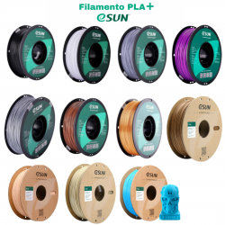 FILAMENTO PLA+ ESUN 1.75MM 1KG