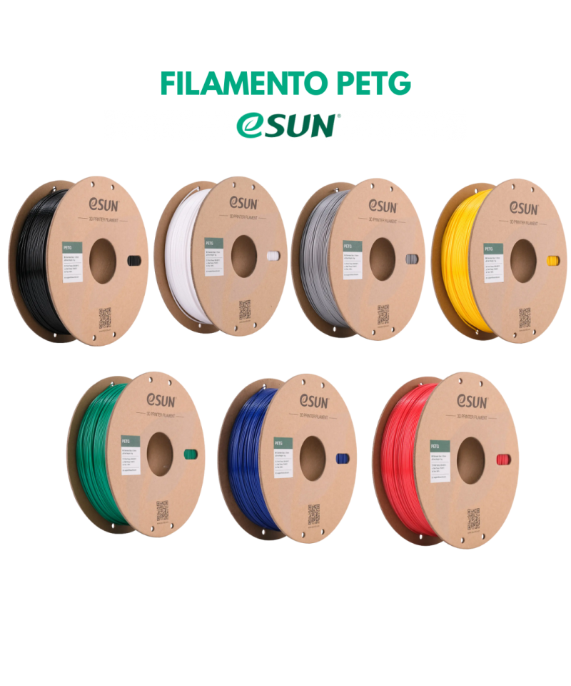FILAMENTO PETG ESUN 1.75MM 1KG