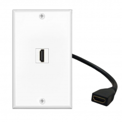 Tapadera de pared HDMI...