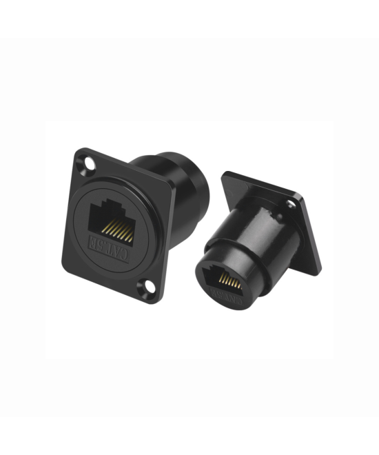 Acoplador RJ45 Hembra-Hembra para cable de red