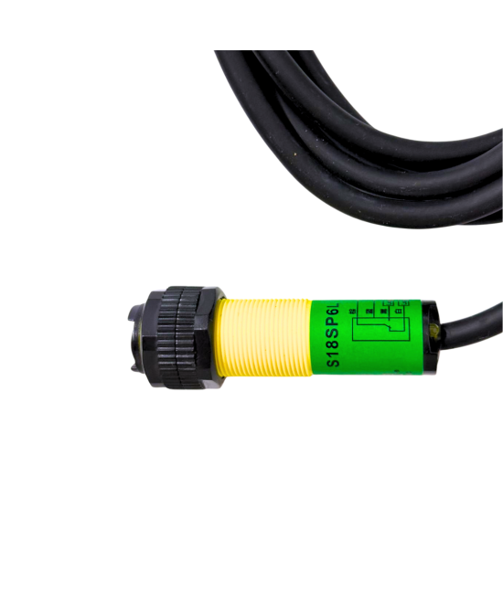 Sensor de proximidad infrarrojo retroreflectivo S18SN6L